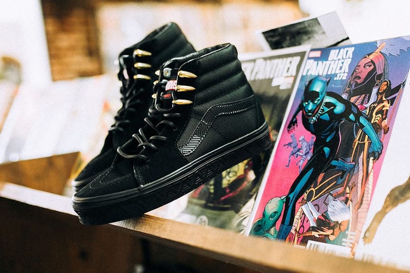 Marvel shop themed vans