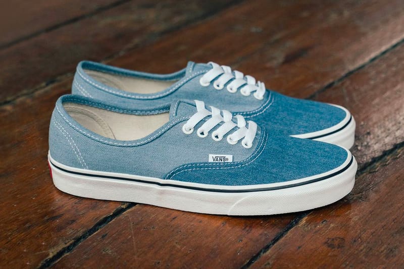 Vans hotsell denim shoes