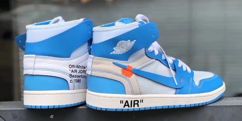 Virgil abloh x nike 2025 air jordan 1 price