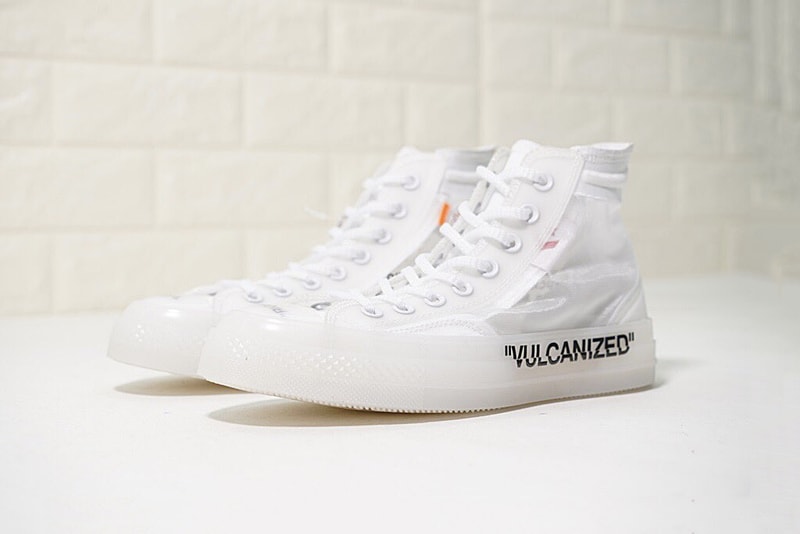 Virgil Abloh x Converse Chuck 70 in White | Hypebeast