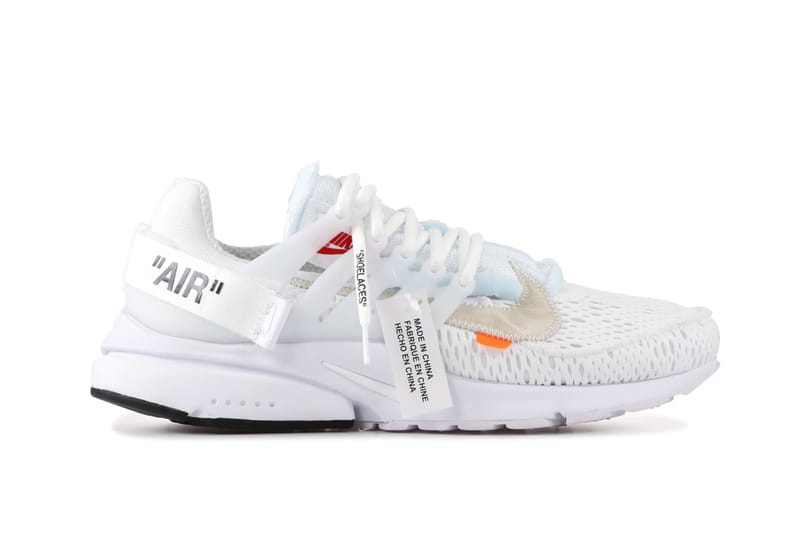 Off white best sale nike blanche