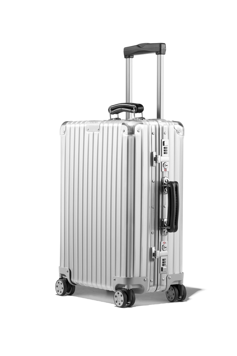 RIMOWA Debuts Redesigned Aluminum Suitcase Line Hypebeast