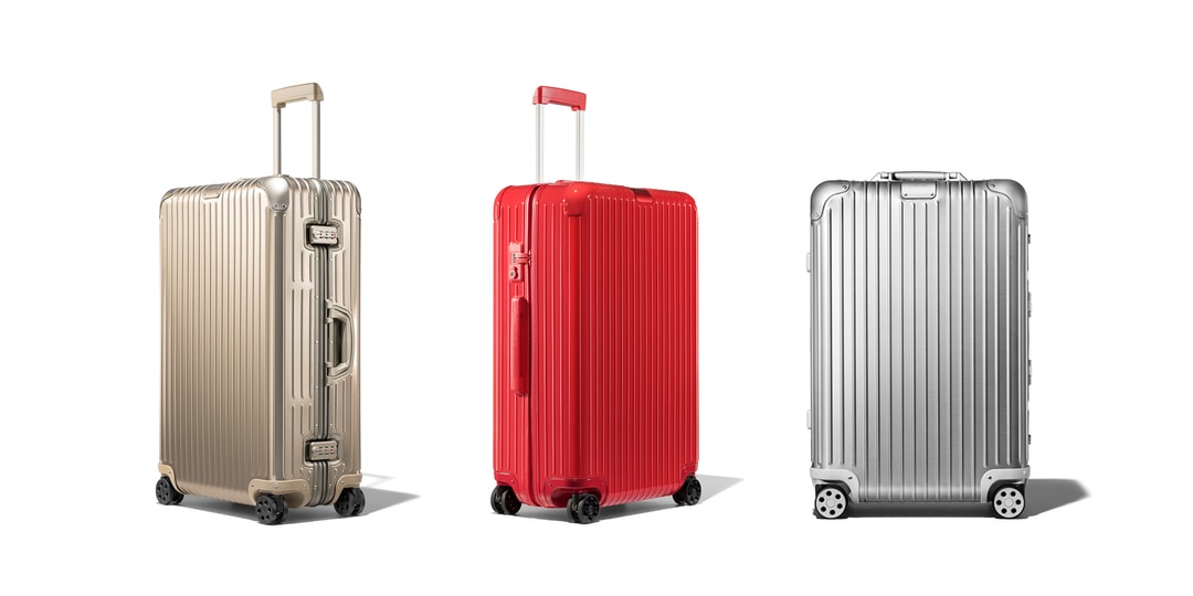 RIMOWA Debuts Redesigned Aluminum Suitcase Line | Hypebeast