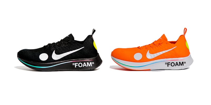 Off white x nike sale zoom fly mercurial flyknit