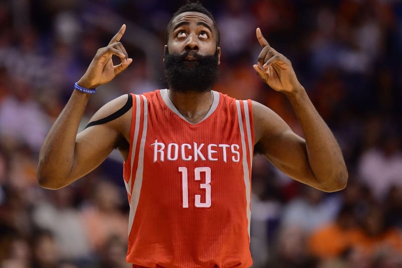 James harden best sale basketball shorts