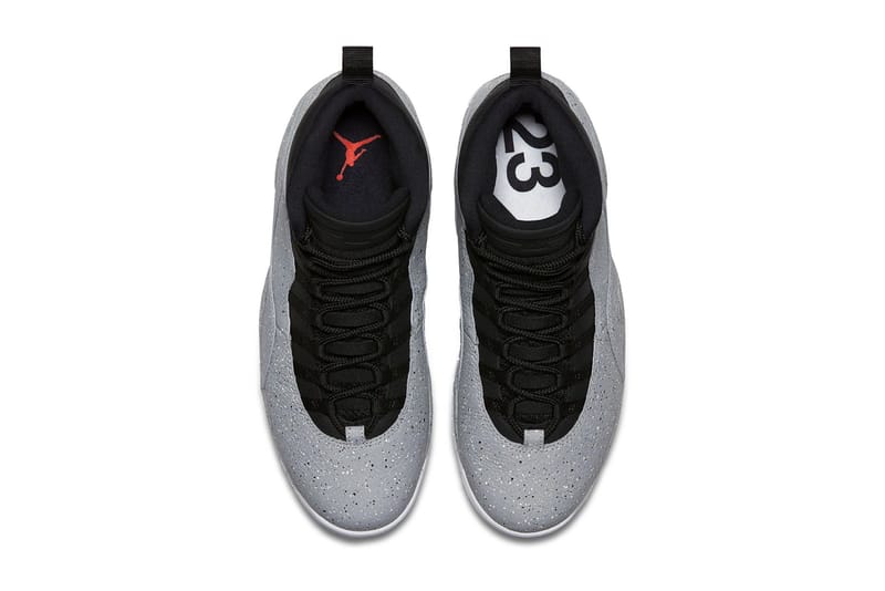 Jordan 10 hot sale smoke grey