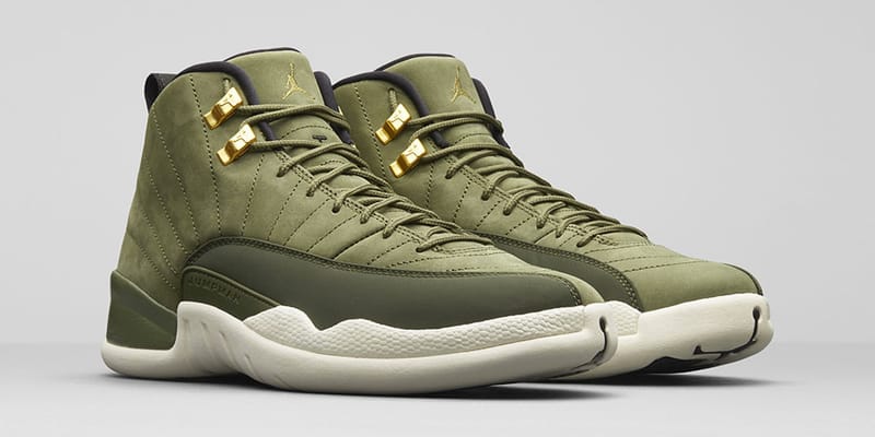 Air jordan retro shop 12 olive green