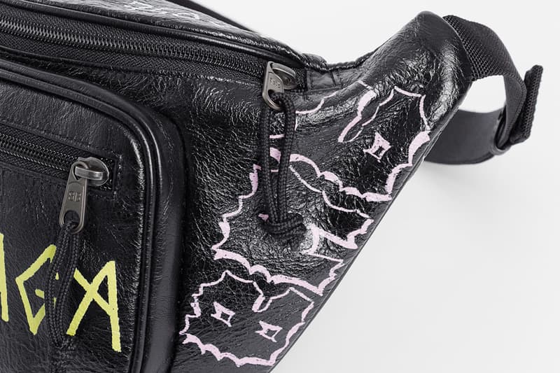 Balenciaga graffiti fanny pack, Women's Fashion, Bags & Wallets, Cross-body Bags on Carousell