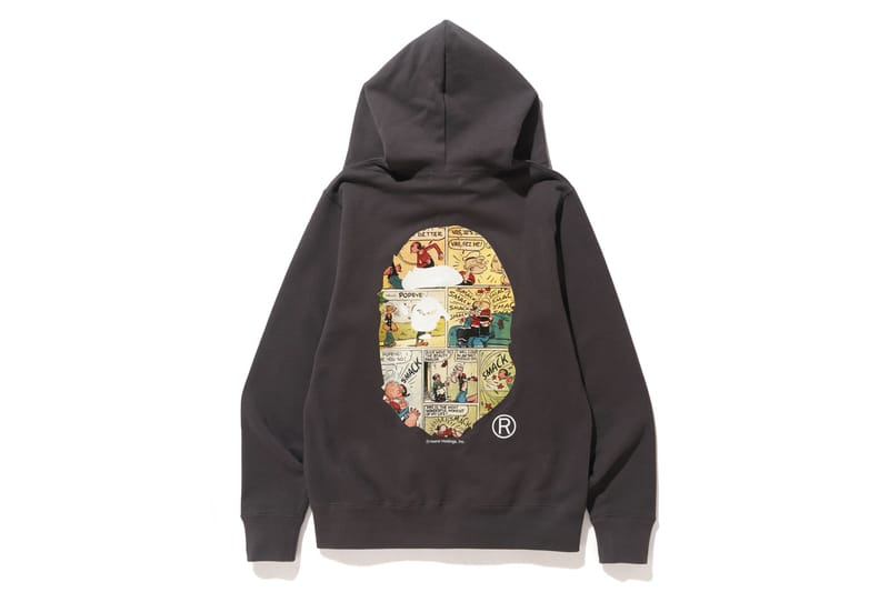 Bape on sale cartoon hoodie