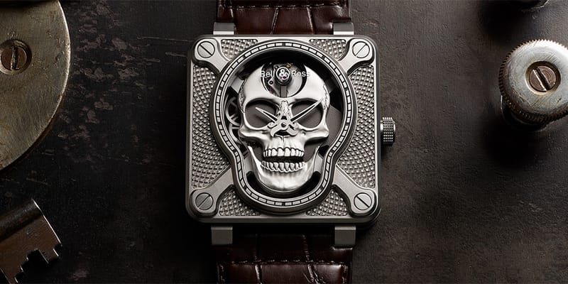 Bell Ross BR 01 Laughing Skull Watch Hypebeast