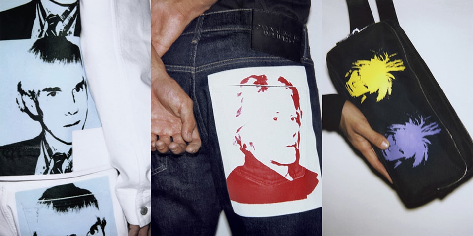 calvin klein calvin klein x andy warhol sneakers