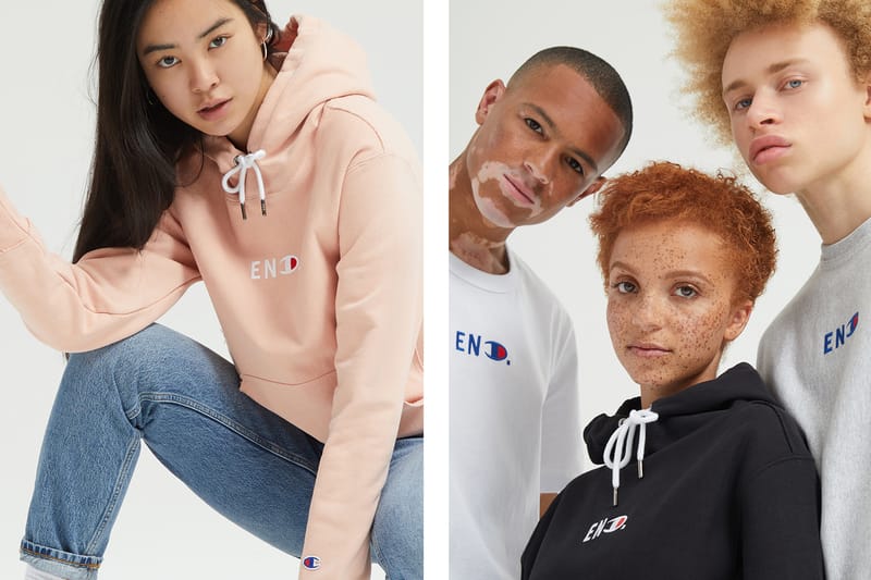 Champion x end discount hoodie