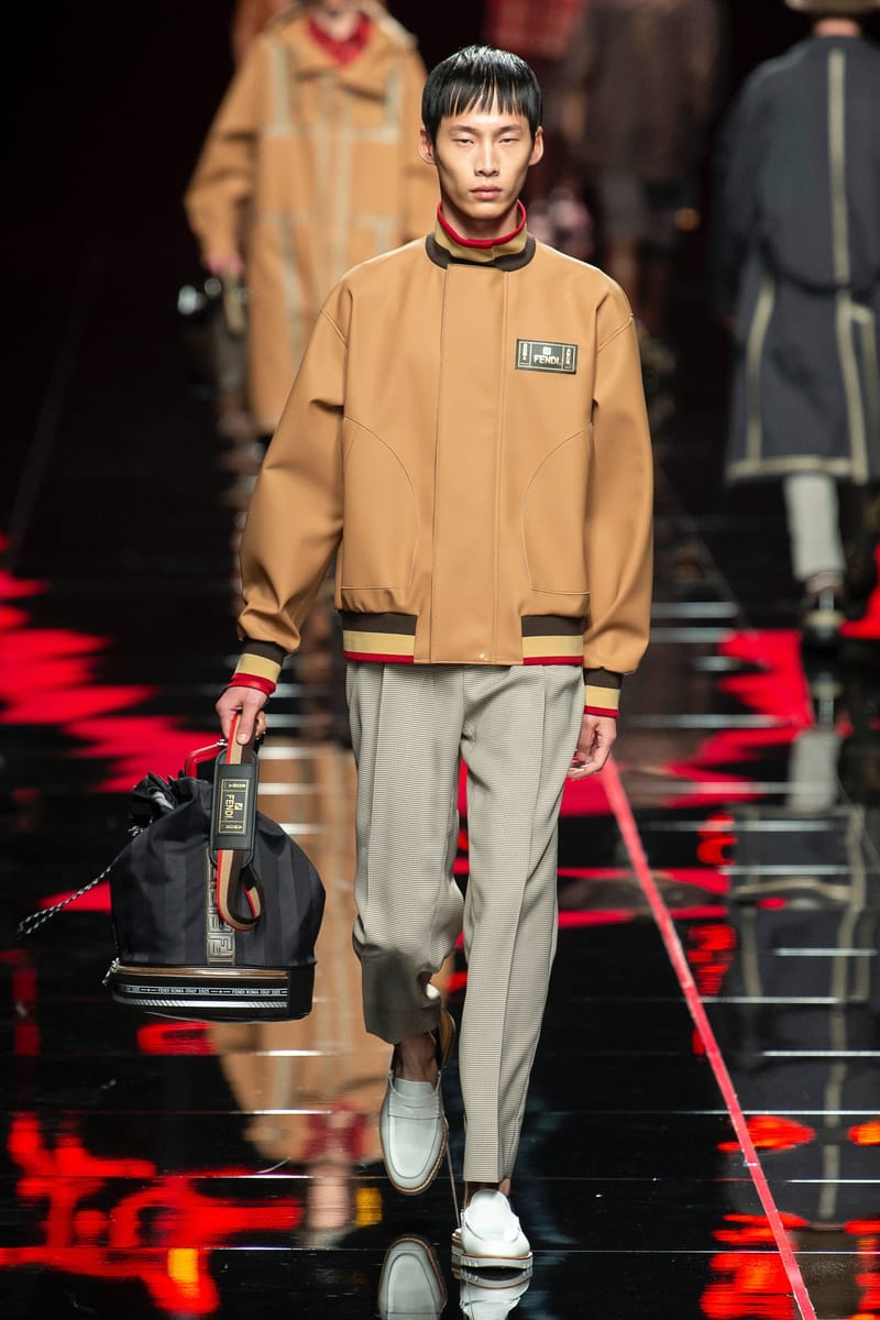 Fendi men's shop sneakers 2019