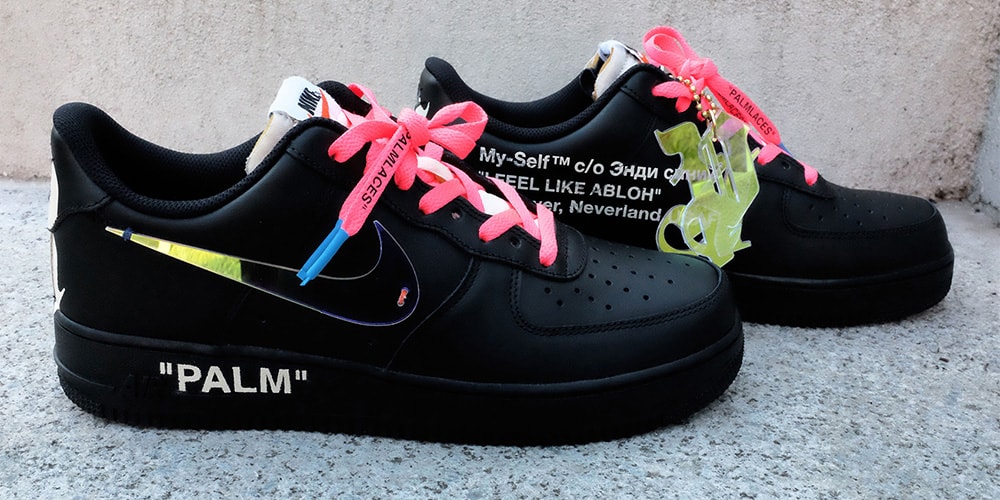 Palm Angels Makes Bootleg Nike Air Force 1 | Hypebeast