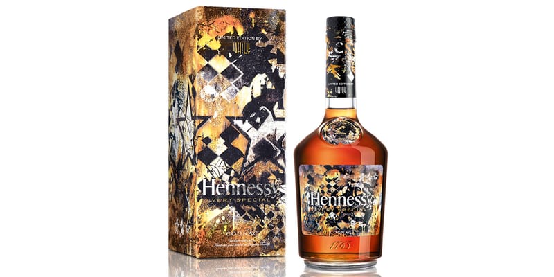 Hennessy V.S Enlists VHILS for Limited Bottle | Hypebeast