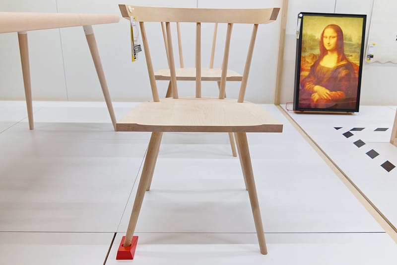 Virgil abloh shop ikea chair