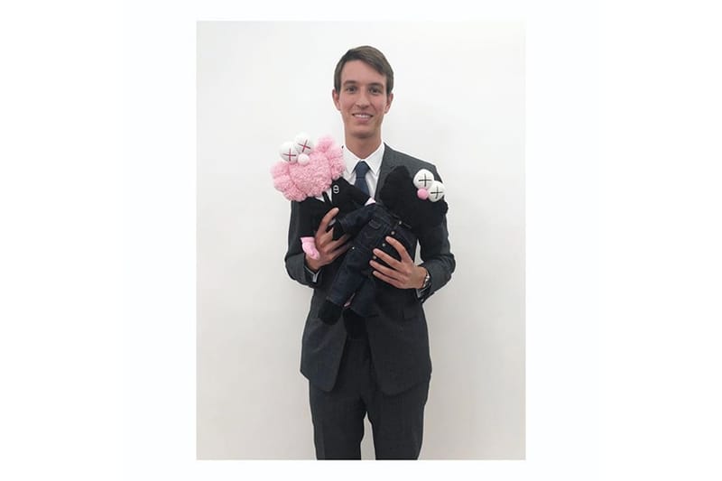 KAWS x Dior Homme Pink 'BFF' Plush Collaboration | Hypebeast