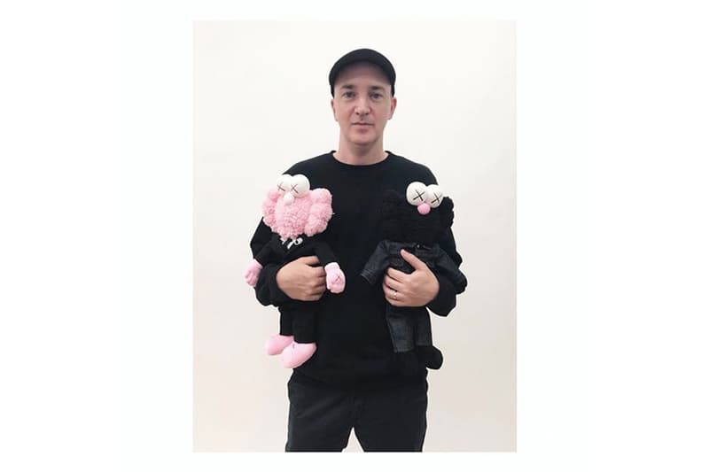 kaws x dior bff plush