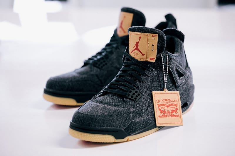 Levi's® x Air Jordan 4 Black & White Global Release Date | Hypebeast