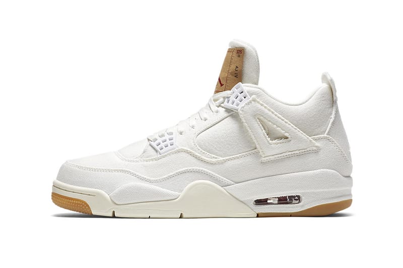 Fake levi best sale jordan 4