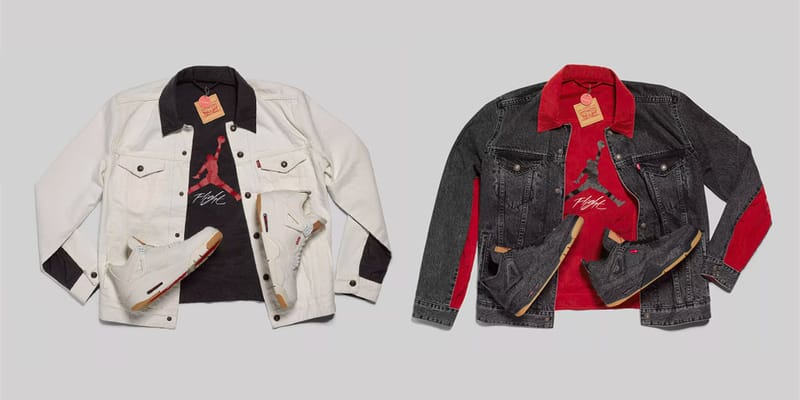 Air jordan hot sale levis jacket