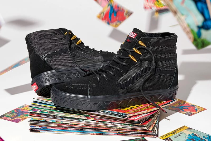 Black panther high top hot sale vans