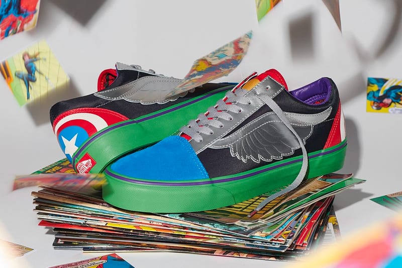 Vans hotsell marvel collaboration