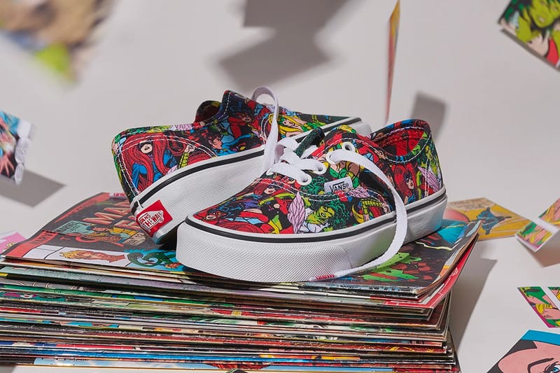 Vans x store marvel authentic shoes