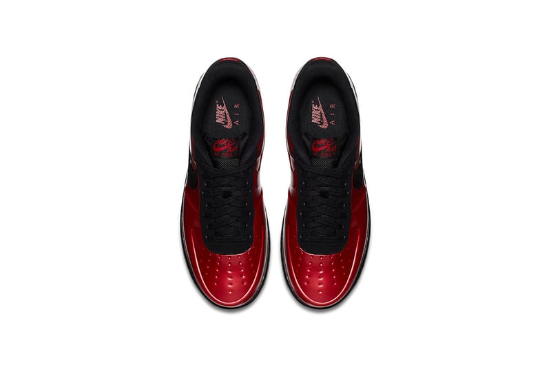 Air force 1 foamposite pro cup gym red hot sale black