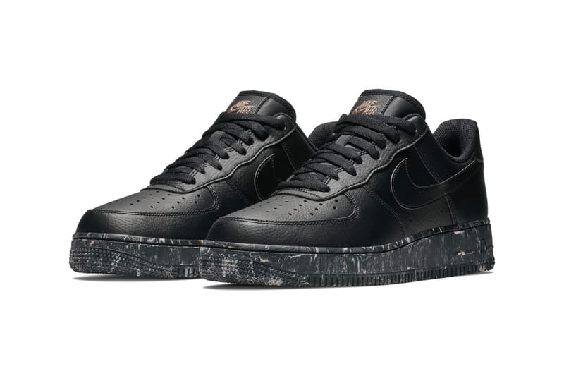 nike air force 1 black marble