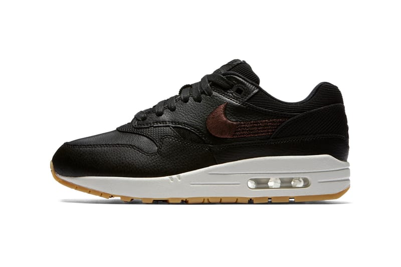 NIKE AIR MAX1 LTR PREMIUM ブロンズ 極美品 28.0 Nike Air Max 1 Premium Black Leather Bronze | Hypebeast