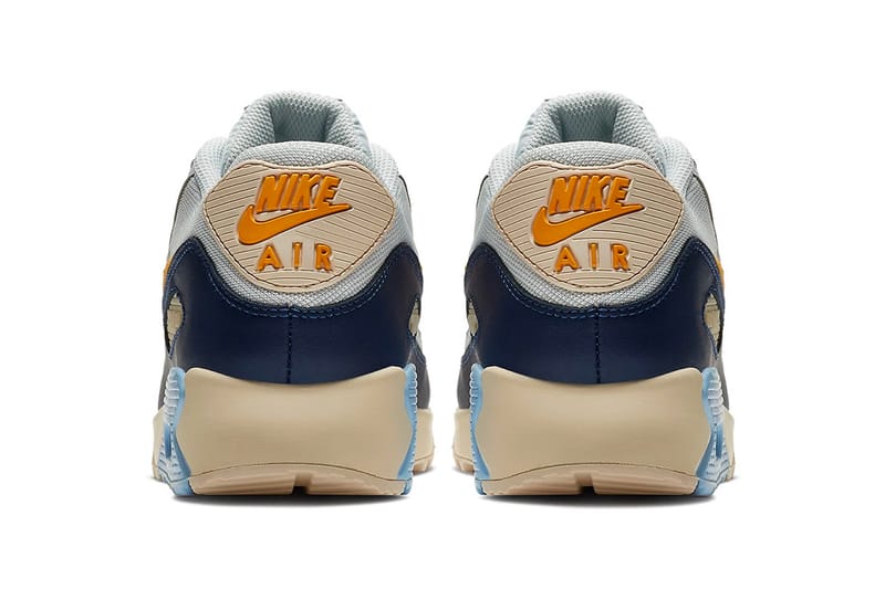 Nike air max on sale 90 essential yellow blue