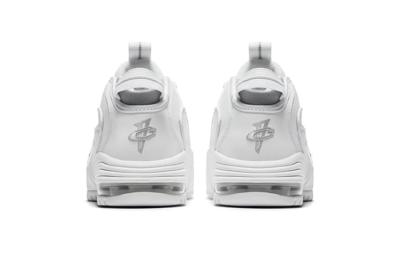 white and silver airmax
