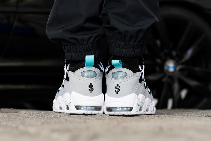 nike air more money island green