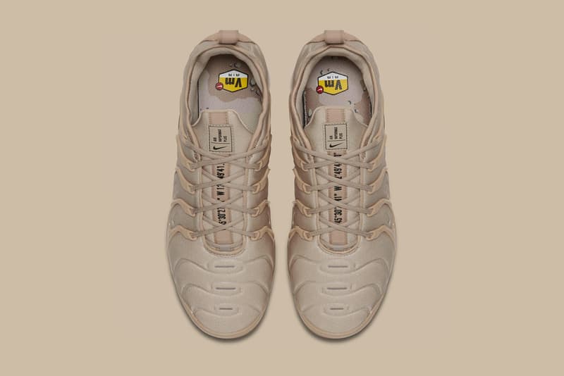 vapormax plus string tan