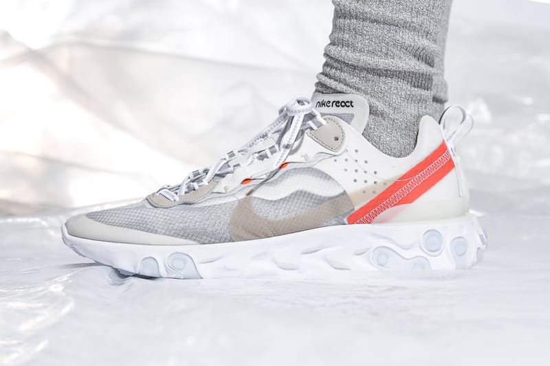 Nike react on foot hotsell