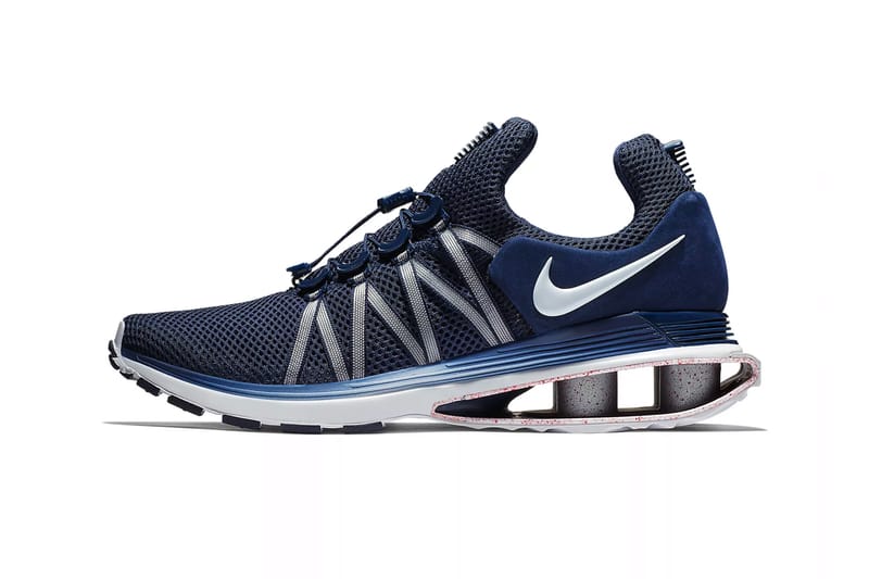 Nike shox gravity blue hot sale force