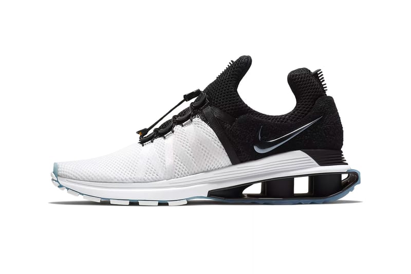 Nike black cheap shox gravity sneakers