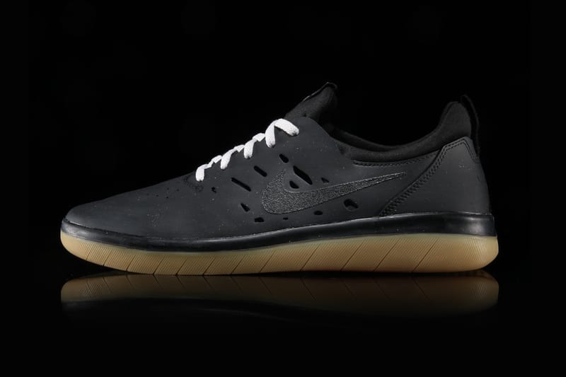 Nike sb nyjah store free black gum