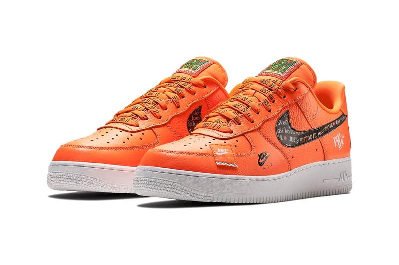 Nike orange af1 best sale