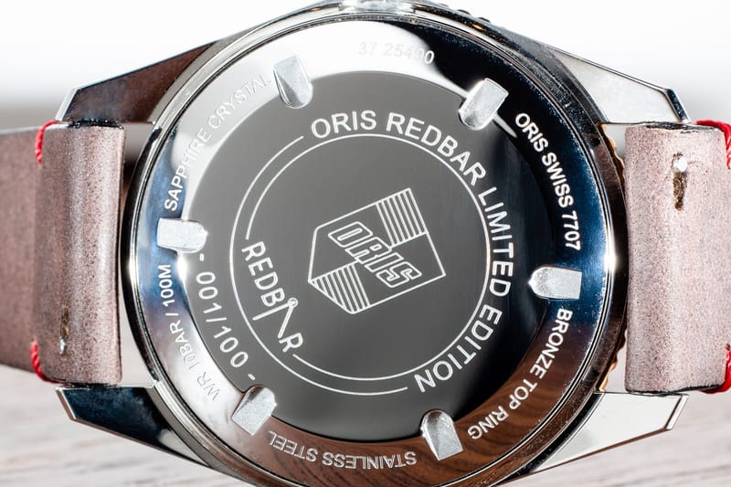 Oris RedBar Special Edition Divers Sixty Five Hypebeast