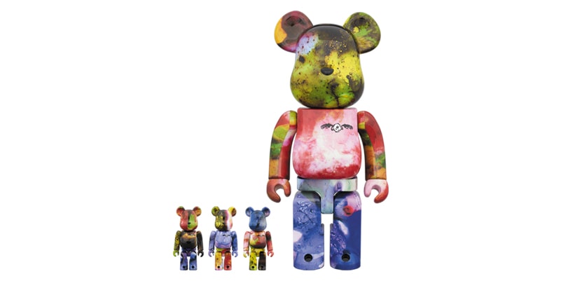 Pushead и Medicom Toy представляют разноцветные фигурки BE@RBRICK