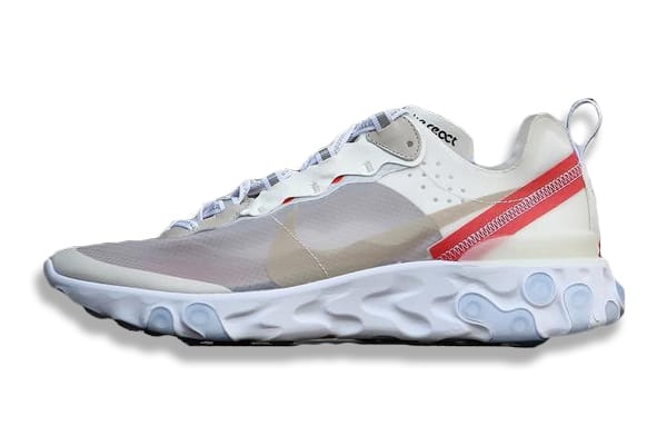 Nike react hot sale 87 white