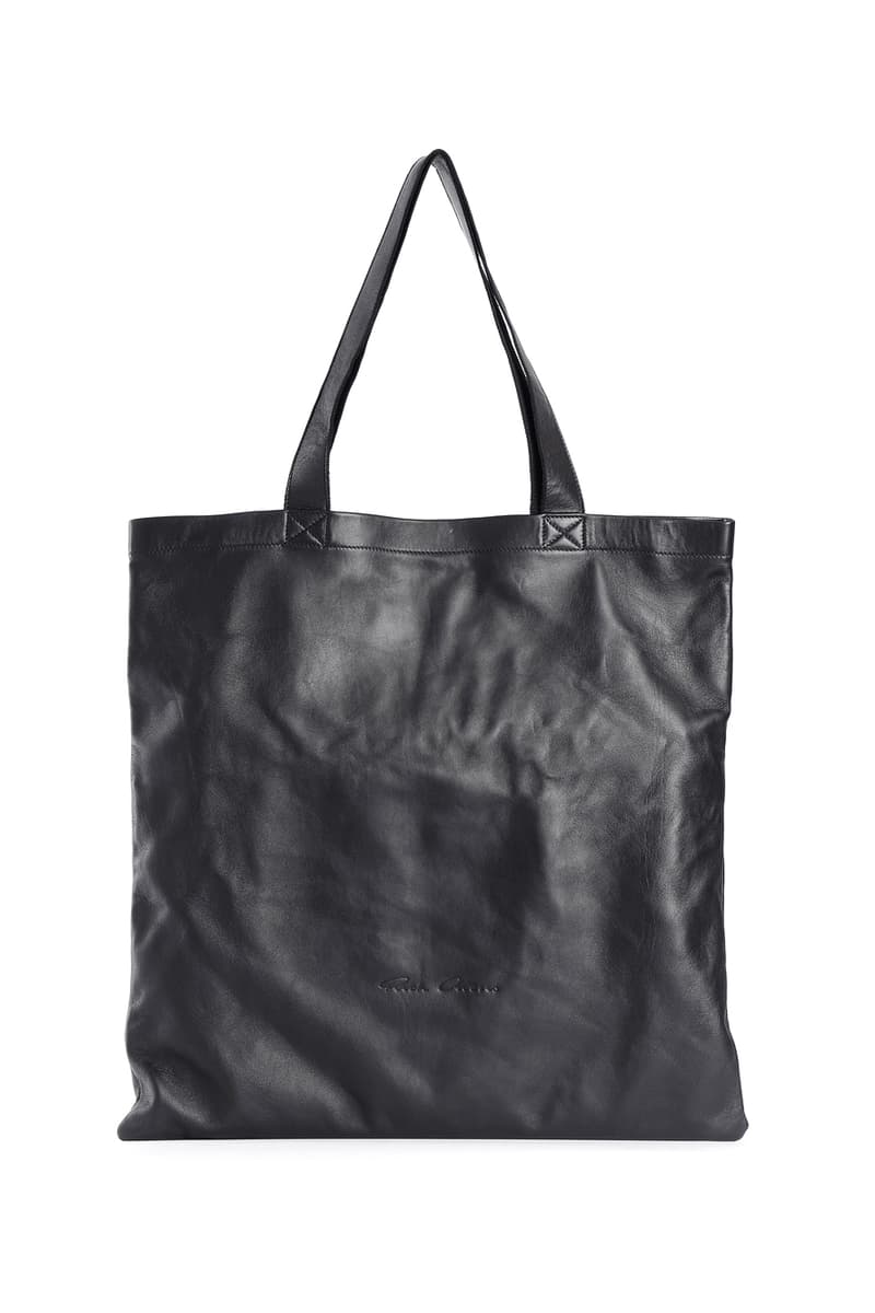 Rick Owens Unveils FW18 Leather Tote Bag | HYPEBEAST
