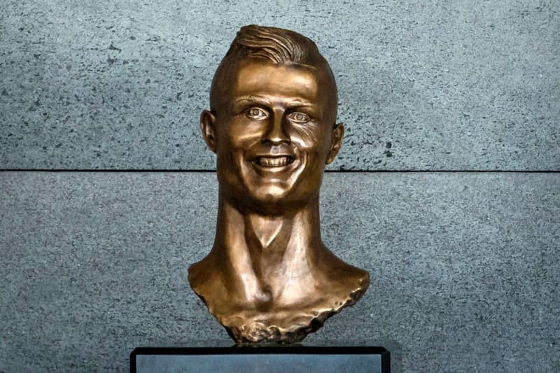 Cristiano Ronaldo Bust @ Madeira Airport Swapped | HYPEBEAST