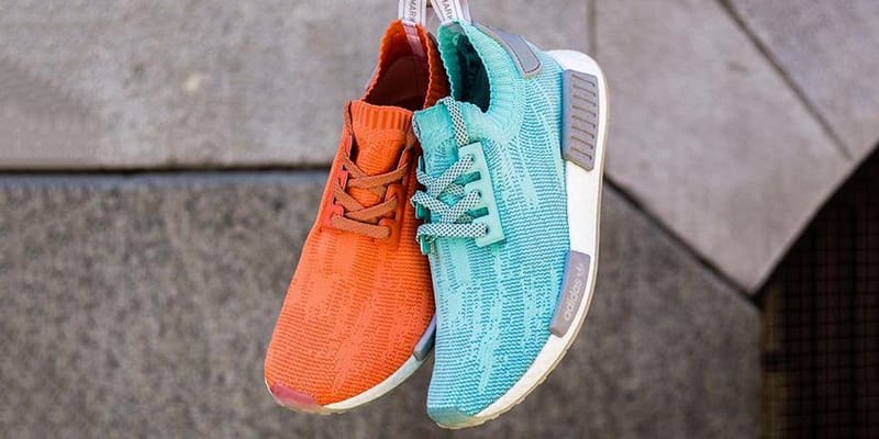 Adidas nmd 2024 blue and orange