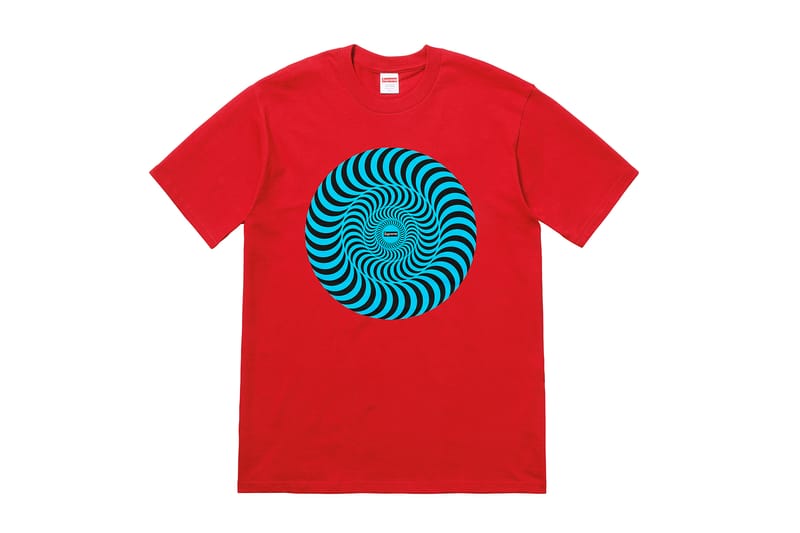 Supreme spitfire wheels tee online