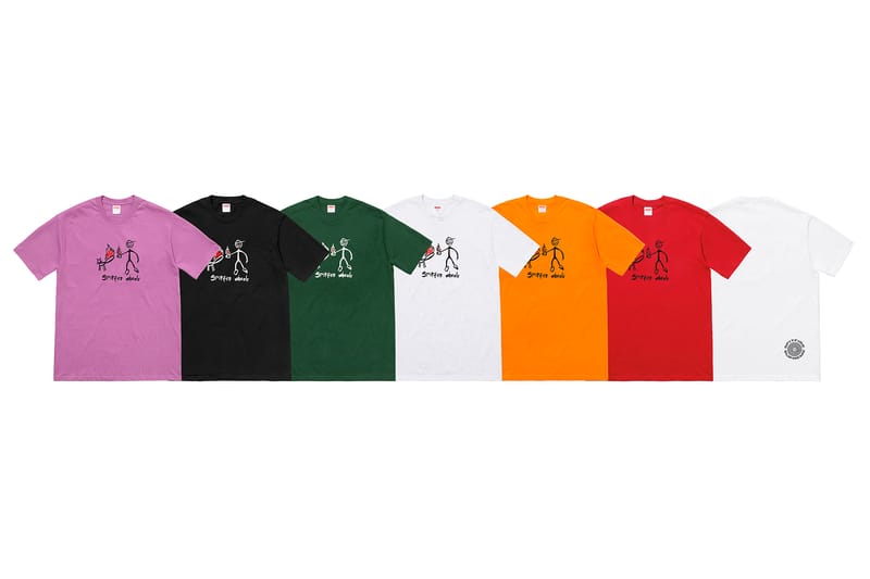 Supreme spitfire wheels clearance tee