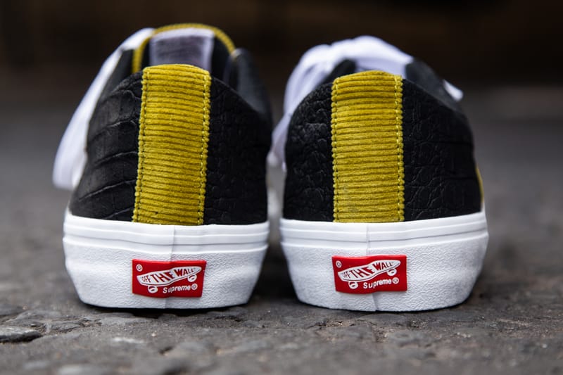 Vans x cheap supreme donna 2018