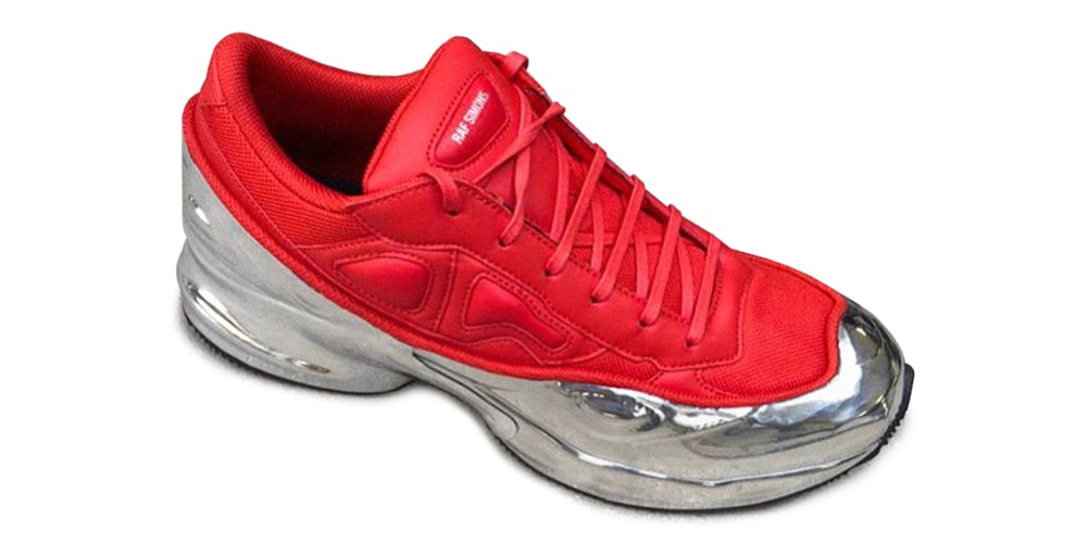 raf simons silver ozweego